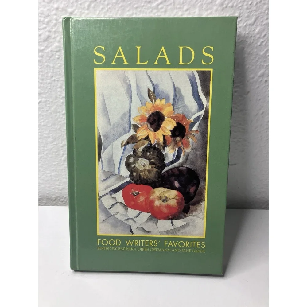 3 X Food Writers Favorites Cookbooks, Hardcover Salads Beverages Appetizers